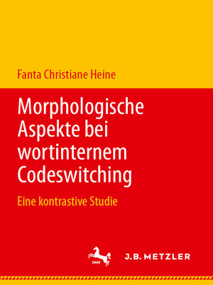 cover image of Morphologische Aspekte bei wortinternem Codeswitching